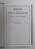 BIBLIA SAU SFANTA SCRIPTURA A VECHIULUI SI NOULUI TESTAMENT - CU TRIMETERI - 1990