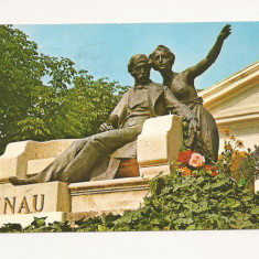 CA6 Carte Postala - Lenauheim , jud Timis - NIkolaus Lenau , circulata 1974