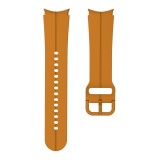 Cumpara ieftin Curea din silicon 20 mm THD pentru Samsung Galaxy Watch 5 44 mm/40 mm si Samsung Galaxy Watch 5 Pro 45 mm, model Dynamic Sport, culoarea galben