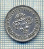 12114 MONEDA - MAURITIUS - QUARTER RUPEE -ANUL 1971 -STAREA CARE SE VEDE, Asia