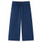 Pantaloni pentru copii cu picioare largi, bleumarin, 104