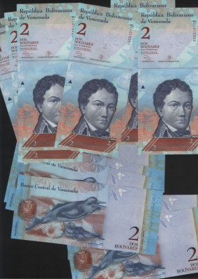 Venezuela 2 bolivari bolivares 2012 unc pret pe bucata foto