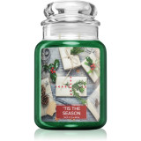 Village Candle Tis the Season lum&acirc;nare parfumată (Glass Lid) 602 g