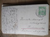 Ilustrata circulatie AustroUngaria teritori Romania Temesvar Timisora