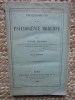 Prol&eacute;gom&egrave;nes &agrave; la psychog&eacute;nie moderne par Pierre Siciliani 1880 BIBLIOTECA PAUL ZARIFOPOL
