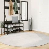 Cumpara ieftin Covor &quot;IZA&quot; aspect scandinav, cu fire scurte, crem, &Oslash; 200 cm