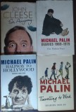 PACHET &quot;MONTY PYTHON FAMILY&quot;: 1 VOLUM AUTOBIOGRAFIE JOHN CLEESE + 3 VOLUME JURNAL MICHAEL PALIN (EDITII PRINCEPS IN LIMBA ENGLEZA)