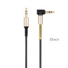 Cablu Audio 3.5 mm la 3.5 mm HOCO UPA02, 1 m, Negru