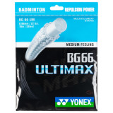Cordaj Badminton BG 66 Ultimax Negru, Yonex