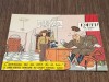 Carte Poștală Publicitară Vintage – Crédit Agricole Toulouse, Umor Sovietic, Ilustrație A. Grand, Seria „L'aventure est au coin de la rue", Necirculata, Printata