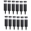 Set 12 lampi solare Strend Pro Solar Electra, 6x39 cm, 2 LED, 1xAAA