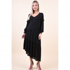 Rochie Pieces Bessie Negru foto