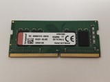 Memorie ram Laptop Kingston, 8GB, DDR4, 2666Mhz, 1Rx8, PC4-2666V, CL19, KVR26S19S8/8, PC4-21300, 1.2V, non-ECC, Unbuffered, SODIMM, 260 pini