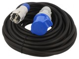 Prelungitor Alimentare 10m Negru 16A 3x2,5mm2, KEL