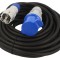 Prelungitor alimentare negru 15m 16A