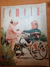 revista femeia iunie 1964-santierul cinematografic buftea,m.eminescu 75 ani