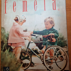 revista femeia iunie 1964-santierul cinematografic buftea,m.eminescu 75 ani