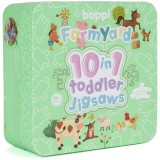 Cumpara ieftin Puzzle progresiv Toddler 10 In 1, Boppi, Ferma