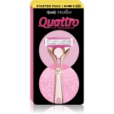 Wilkinson Sword Intuition Quattro for Women aparat de ras + rezervă 5 pc