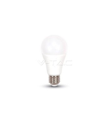 Bec LED A60 E27 9W 2700K lumina alb cald cu senzor de lumina foto