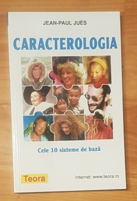 Caracterologia de Jean-Paul Jues foto