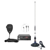 Cumpara ieftin Aproape nou: Pachet Statie radio CB PNI Escort HP 8001L ASQ + Casti HS81L + Antena