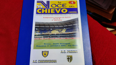 program Chievo - Parma foto