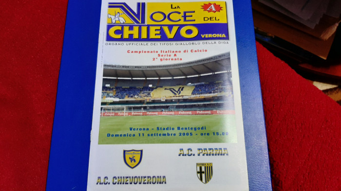 program Chievo - Parma
