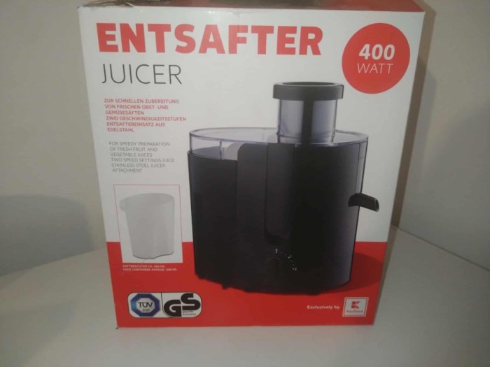 Storcator fructe nou