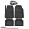 Covorase Auto TeamCar&reg; Tip Tavita Compatibile Suzuki Ignis II (2000&ndash;2008) Negru Material Rezistent