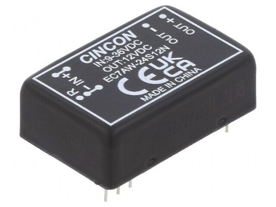 Convertor DC/DC 10W 9-36V la 12V 833mA DIP24 foto