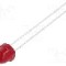 Dioda LED 5mm, ro&amp;#351;ie, convex, 1.9...2.4V, BROADCOM (AVAGO) - HLMP-3351
