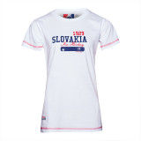 Echipa națională de hochei tricou de dama Slovakia Stars white - S