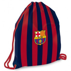 Sac de umar cu snur FC Barcelona albastru-rosu foto
