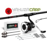 Set lanseta crap Delphin YAKUZA 3.60 m si mulineta 6000, accesorii pentru crap