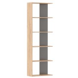 Raft pardoseala DTD laminat stejar artisan grafit Agatio 60x25x180 cm