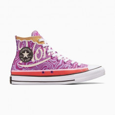 Converse tenisi Converse x Wonka Chuck Taylor All Star Swirl culoarea violet, A08154C