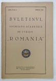 BULETINUL SOCIETATII ACADEMICE DE TURISM ROMANIA, ANUL III, No. 4, 1929