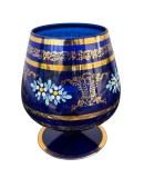 OBIECT DECORATIV VINTAGE, DECORAT MANUALA, TIP NOVY BOR CEHOSLOVACIA, ANII&#039;70