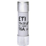 Siguranța fuzibila cilindrice CH10x38 gPV 16A/1000V DC