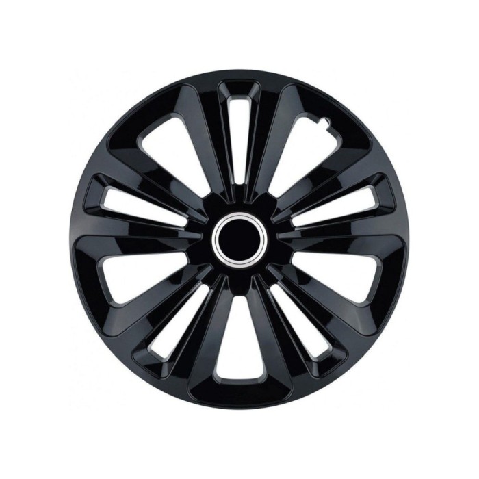 Set 4 Capace Terra Negru R15