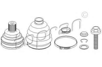 Kit cap planetara SKODA SUPERB II Combi (3T5) (2009 - 2015) TOPRAN 110 804 foto