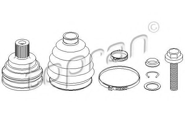 Kit cap planetara VW CADDY III Caroserie (2KA, 2KH, 2CA, 2CH) (2004 - 2016) TOPRAN 110 804