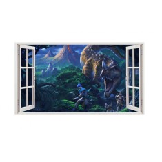 Sticker decorativ cu Dinozauri, 85 cm, 4403ST