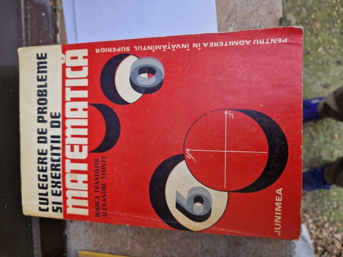 Culegere de probleme și exerciții de matematică vintage