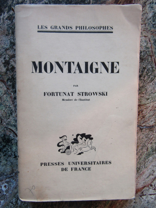 Montaigne - Fortunat Strowski