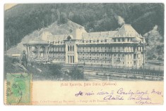 5072 - SLANIC MOLDOVA, Litho, Romania - old postcard - used