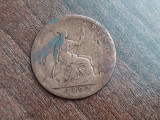 M3 C50 - Moneda foarte veche - Anglia - one penny - 1892