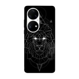 Husa compatibila cu Huawei Nova Y70 model Lion touch, Silicon, TPU, Viceversa, Transparent, Carcasa