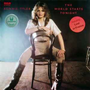 Vinil LP Bonnie Tyler &amp;lrm;&amp;ndash; The World Starts Tonight (EX) foto